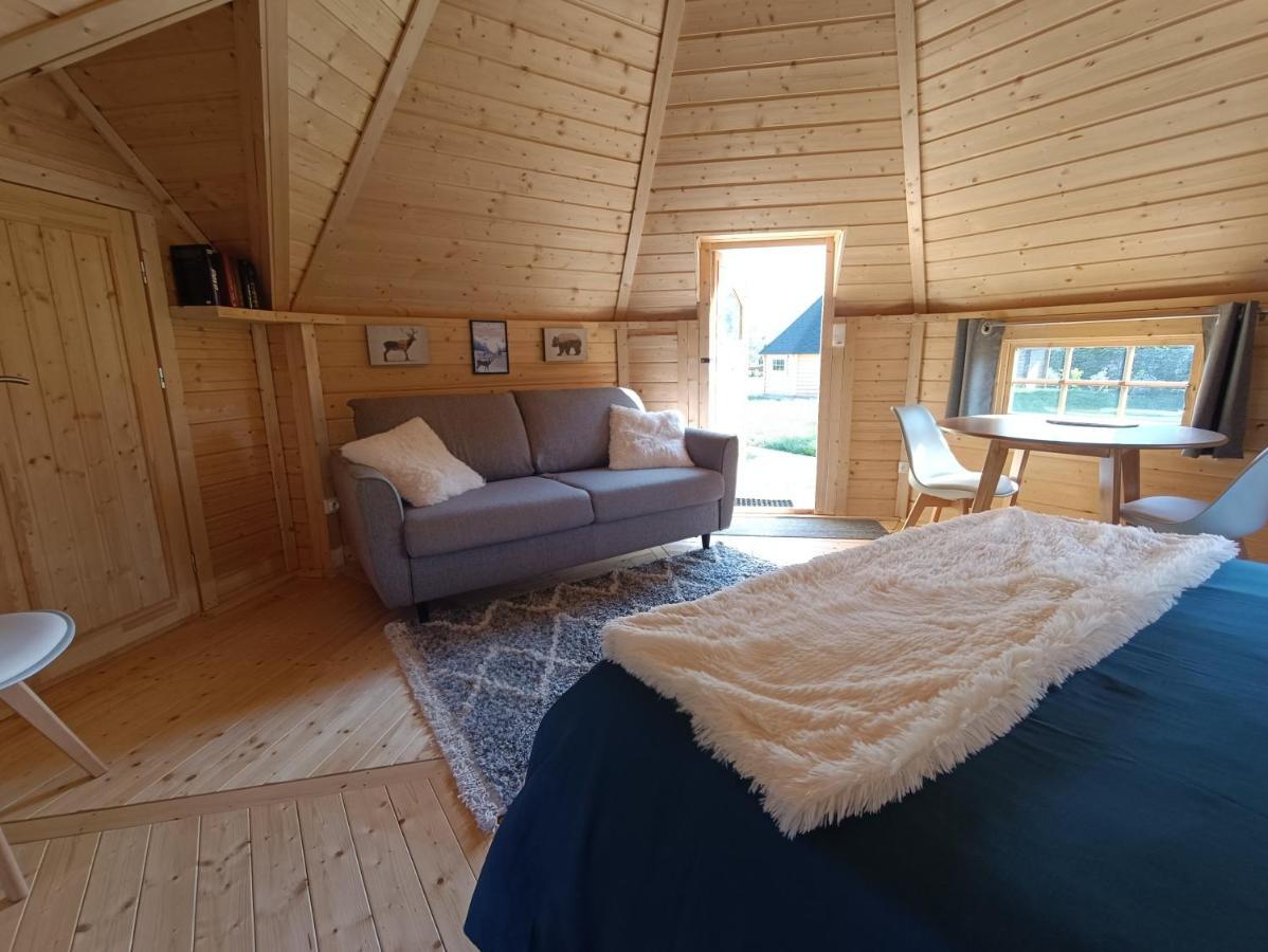 Les Cabanes Du Grand Nord Pradines  Dış mekan fotoğraf